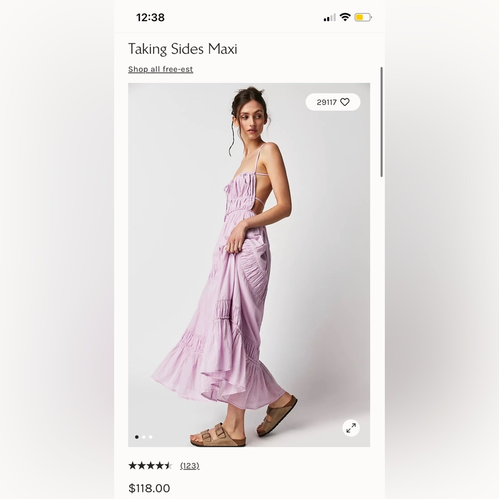 FP Free people Taking Sides Maxi